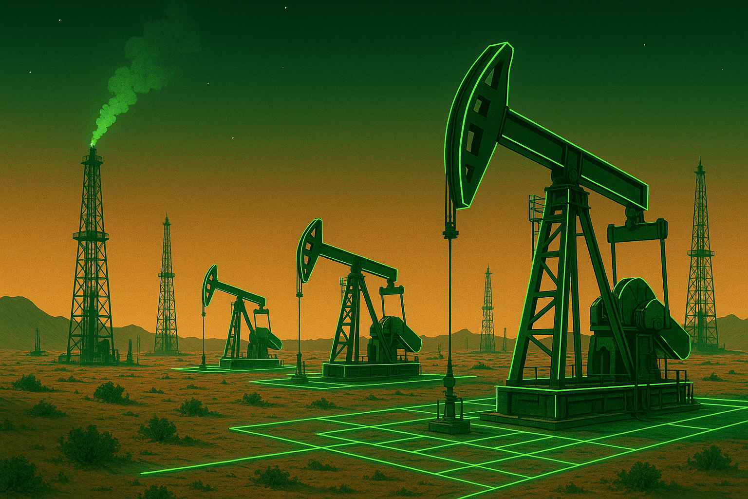 Oil and gas background