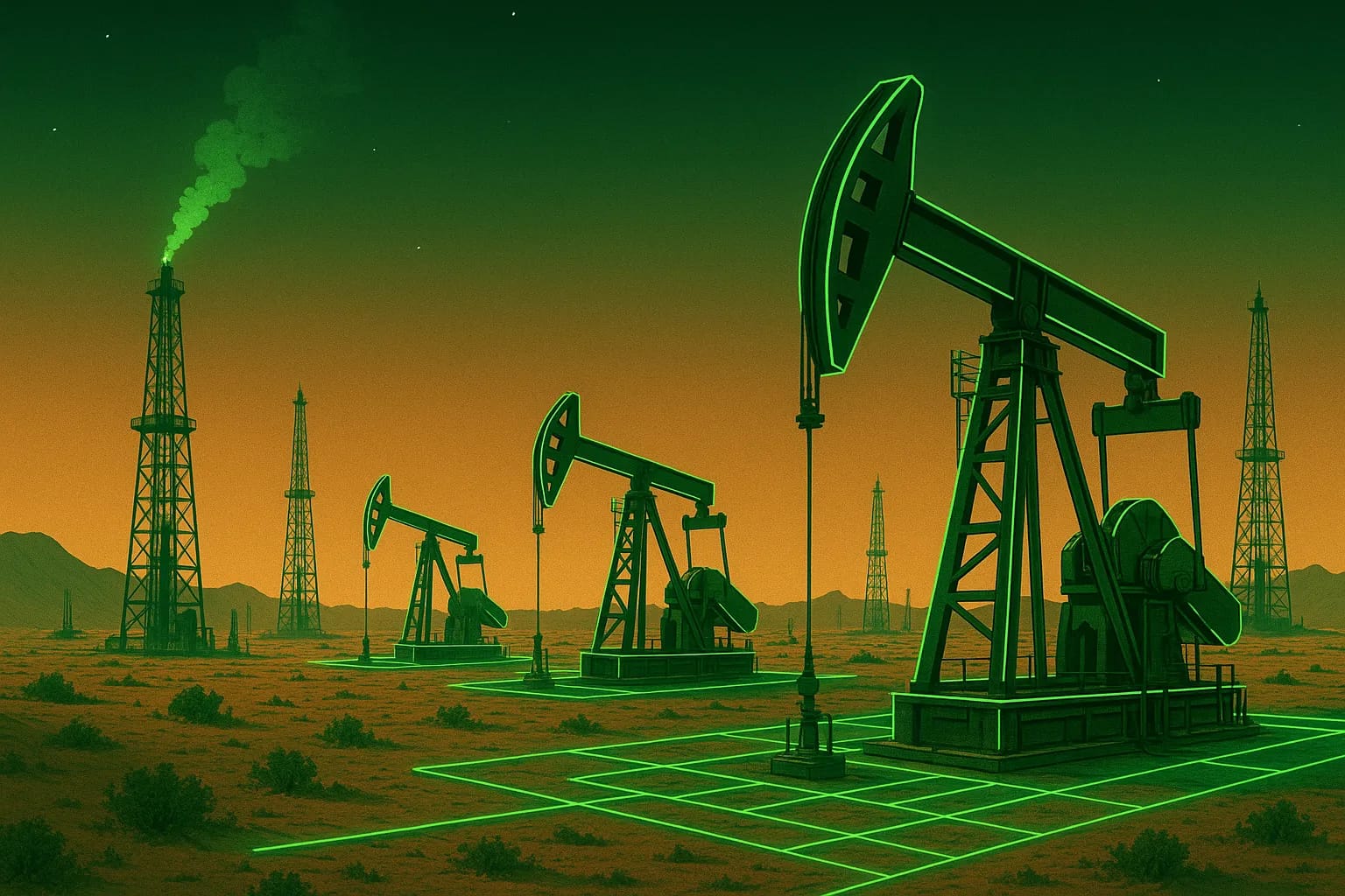 Oil and gas background