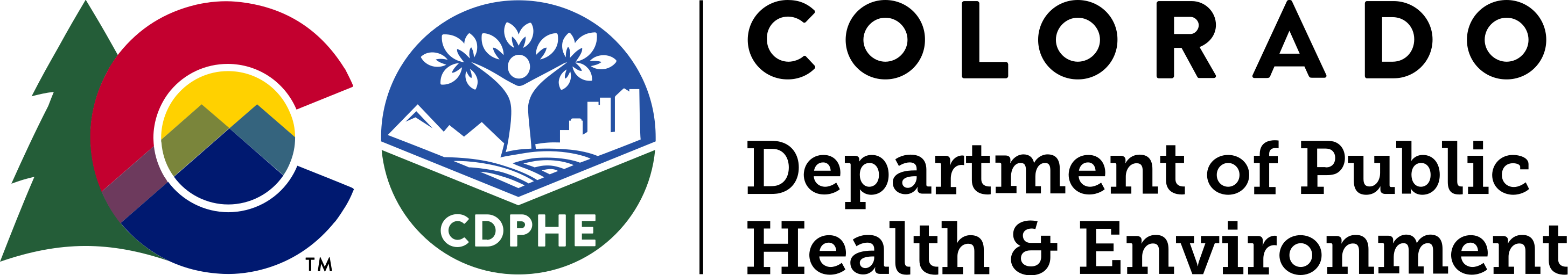 CO Department of Public Health & Environment logo